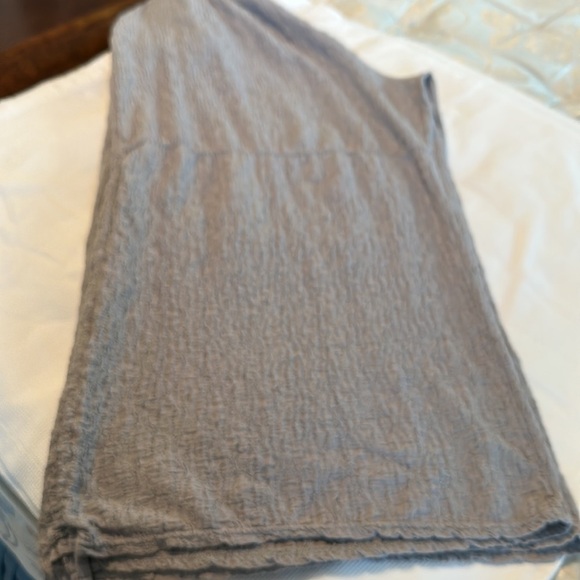 Out From Under Crinkle Elastic Pants Wide legs with drawstring size XS Gray - Picture 12 of 15